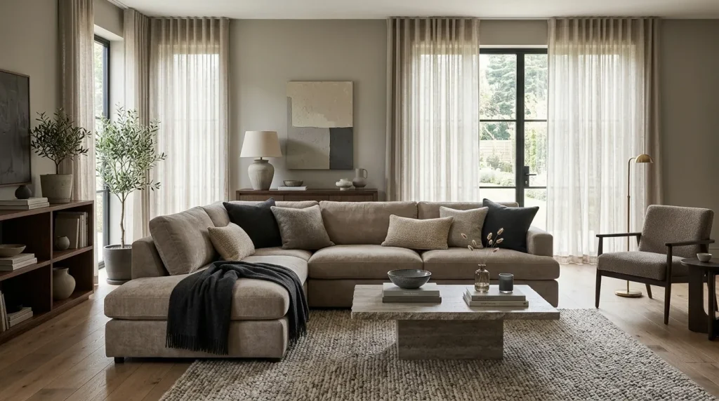 What Defines a Dark and Neutral Living Space