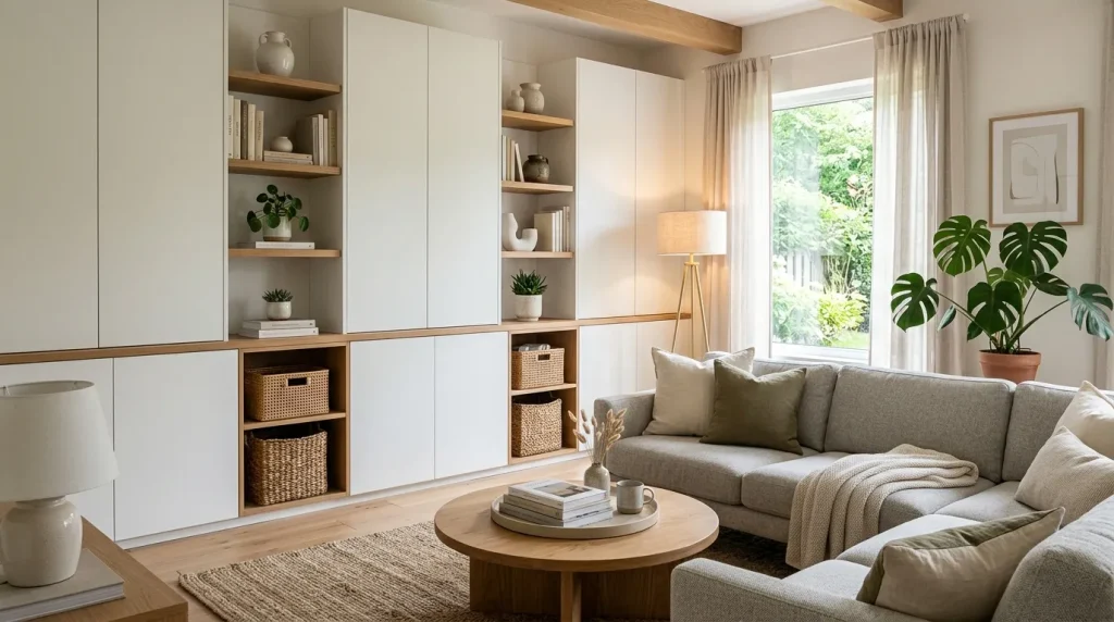 What Storage Solutions Help Maintain Visual Calm