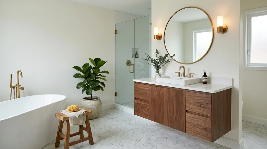 Warm Wood Accents
