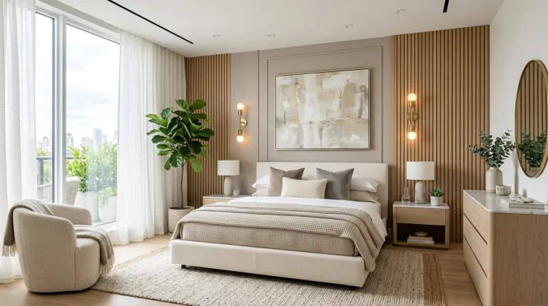 accent walls in bedroom
