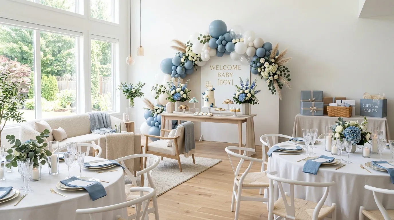 baby boy baby shower themes