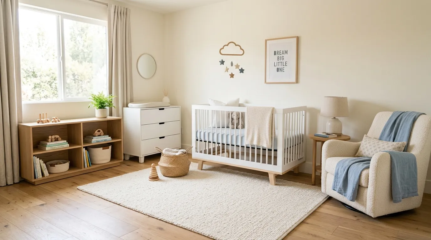 baby boy nursery decor ideas Textured Soft Rugs