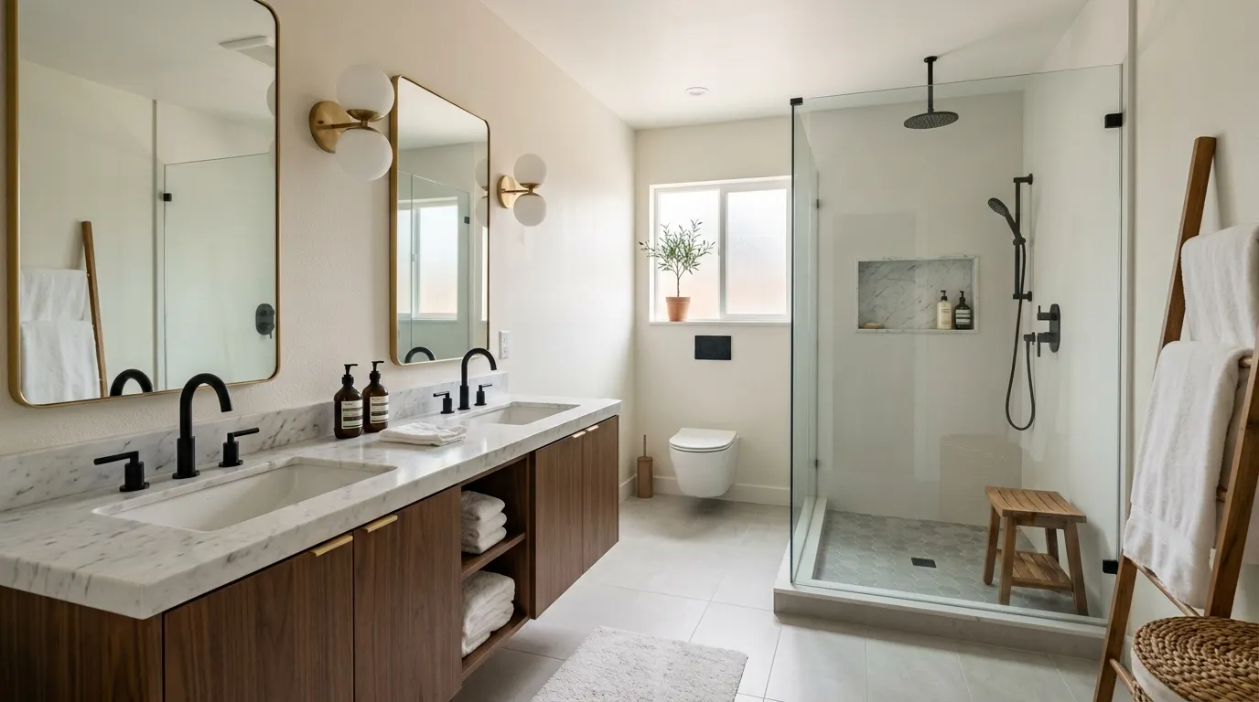 bathroom aesthetic Elegant Fixtures