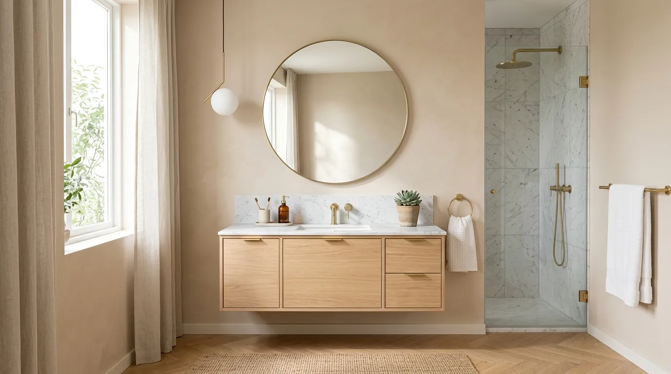 bathroom decor apartment Statement Mirror