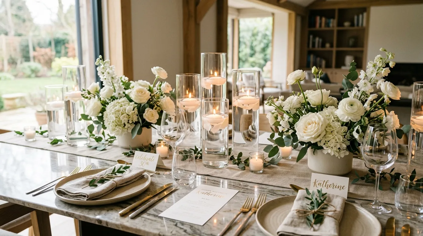 birthday decoration ideas Floating Candles