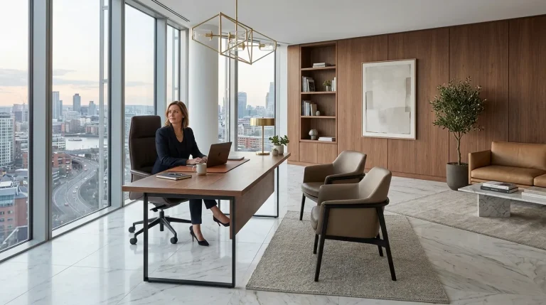 ceo office room luxury