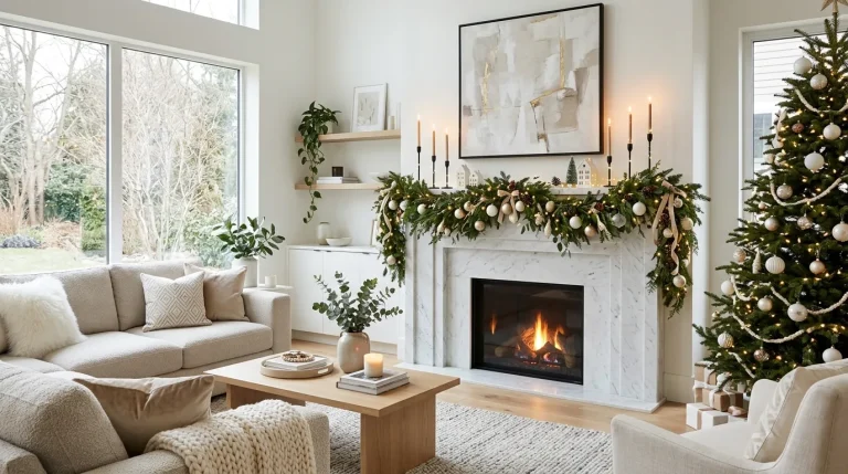christmas mantel decorating ideas