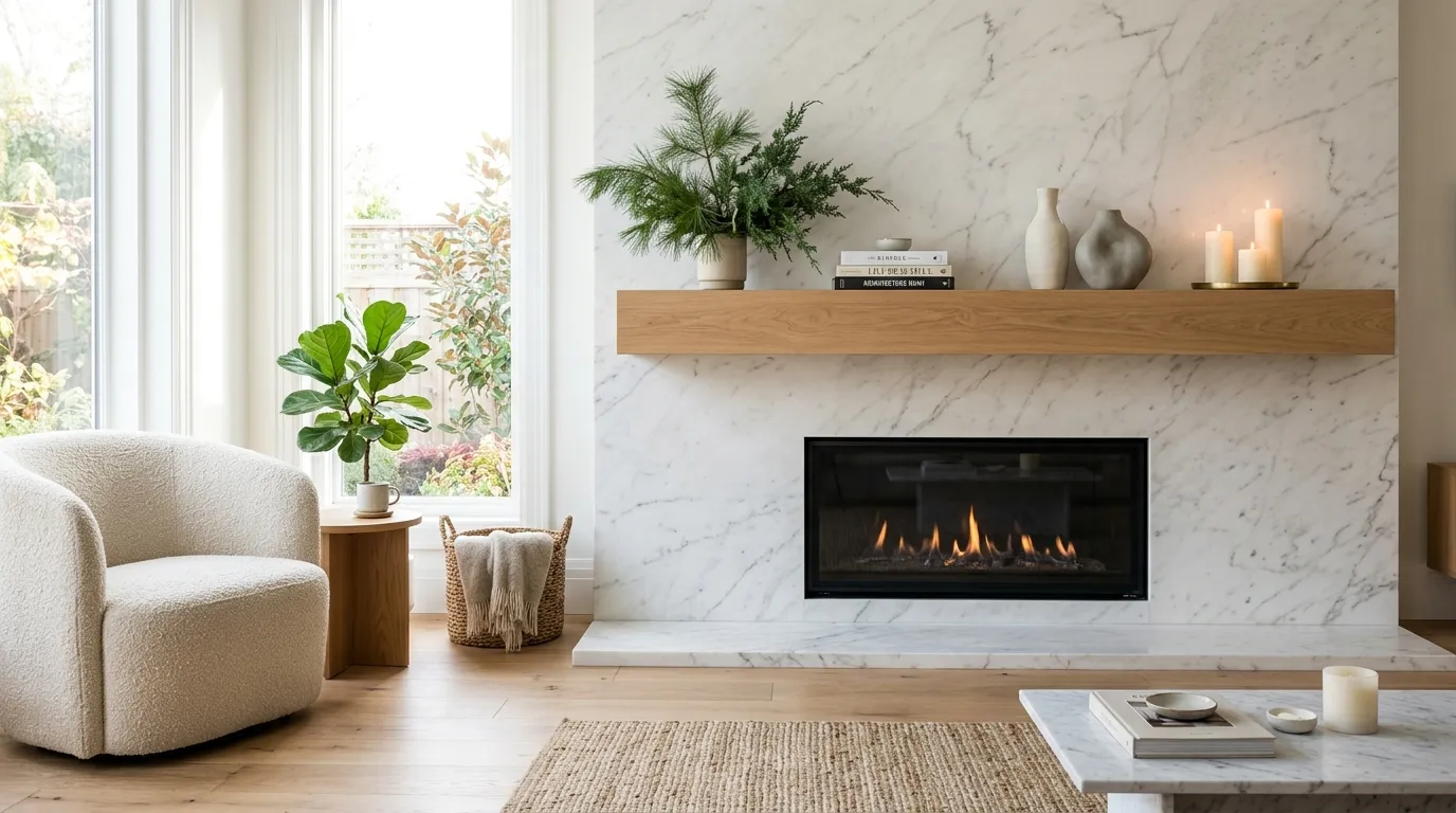 christmas mantel decorating ideas Floating Shelf Styling