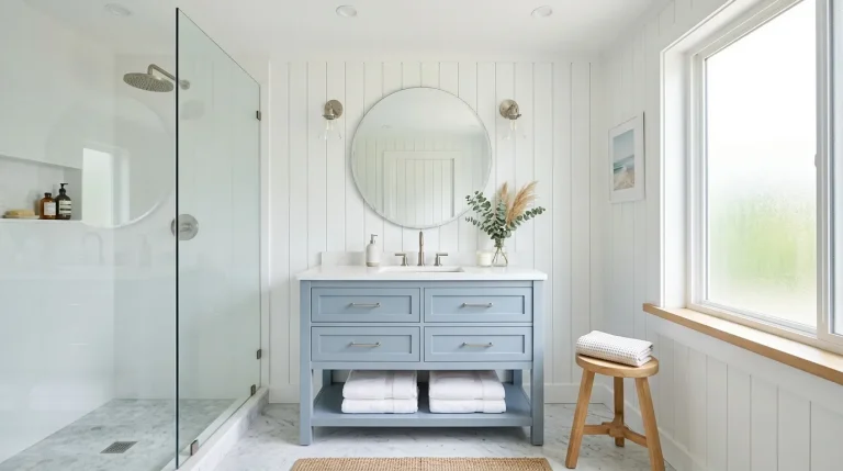 blue and white bathroom ideas