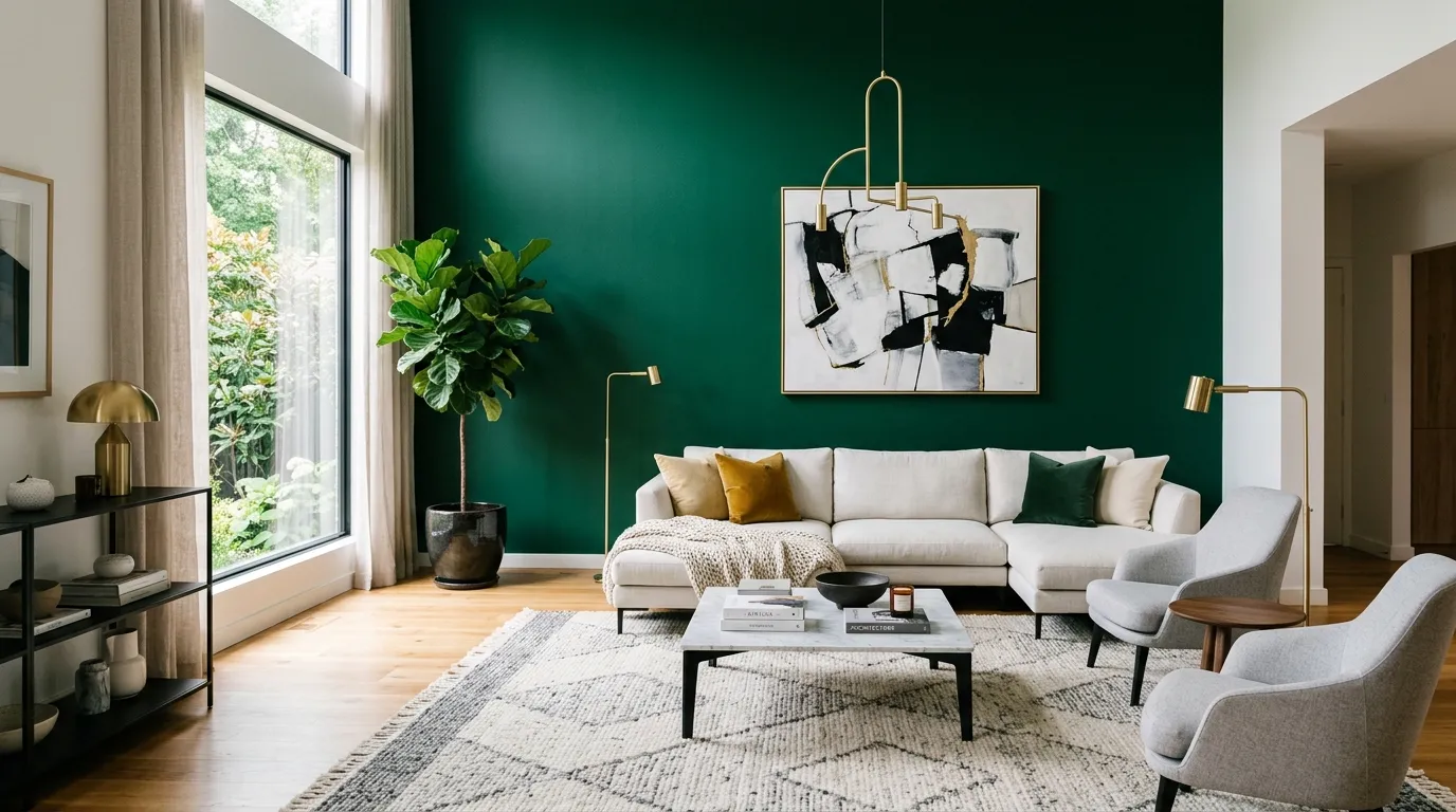 color psychology home decor Bold Accent Moments