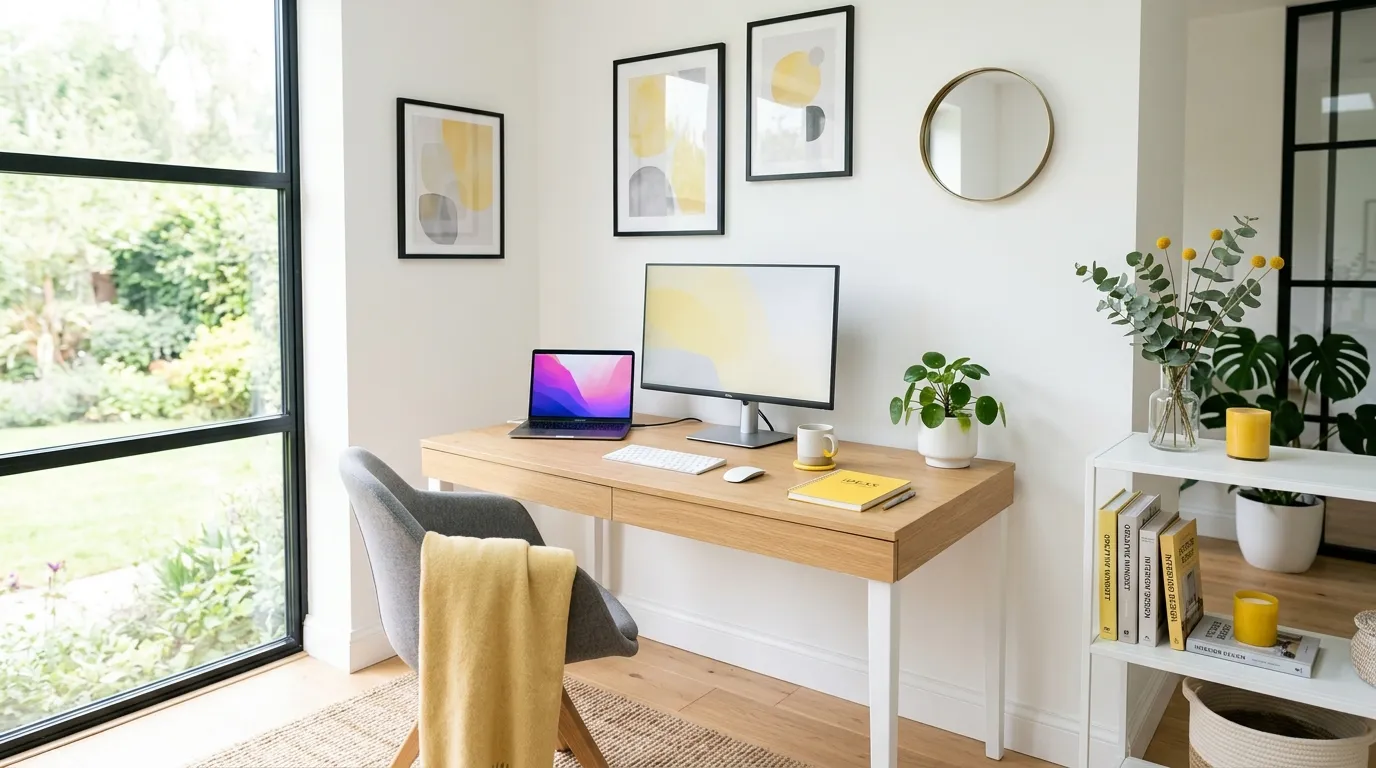 color psychology home decor Cheerful Yellow Details