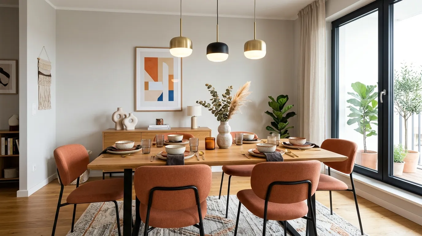 color psychology home decor Vibrant Orange Highlights