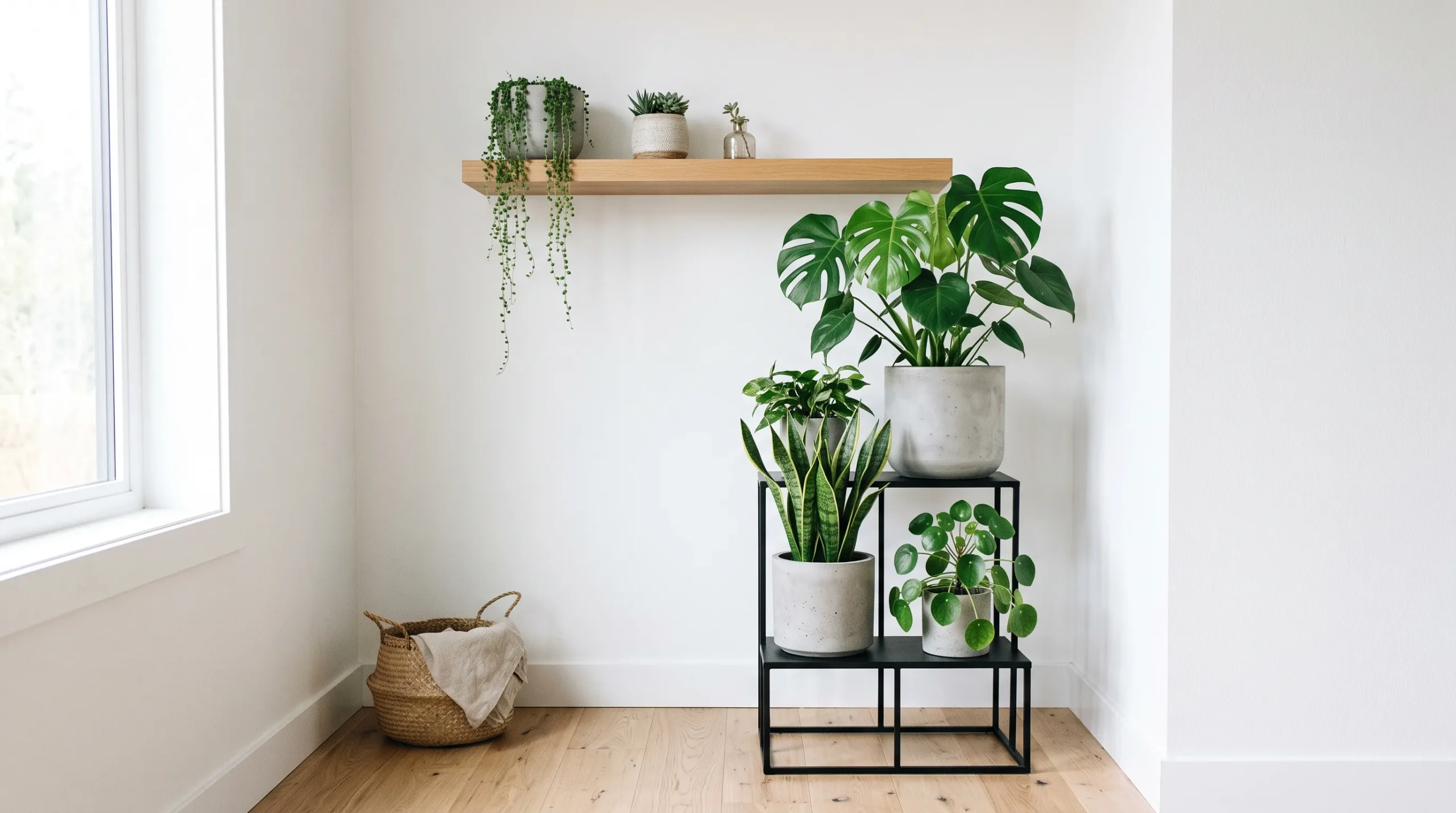 contemporary diy home decor ideas Modern Planter Display