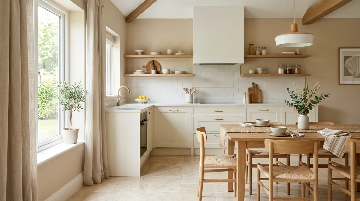 cottagecore kitchen decor ideas Linen Kitchen Textiles