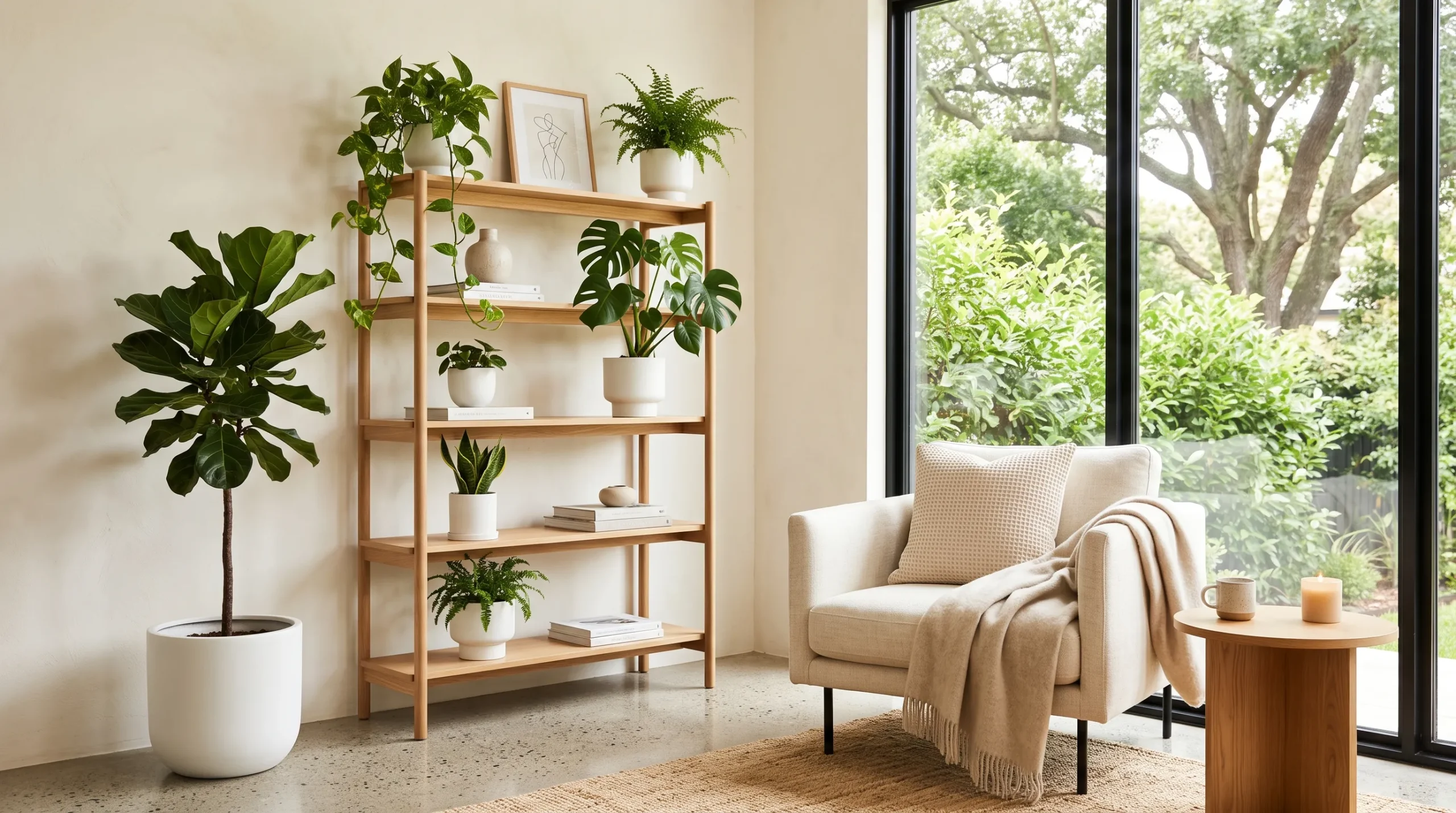 cozy corner ideas Indoor Greenery