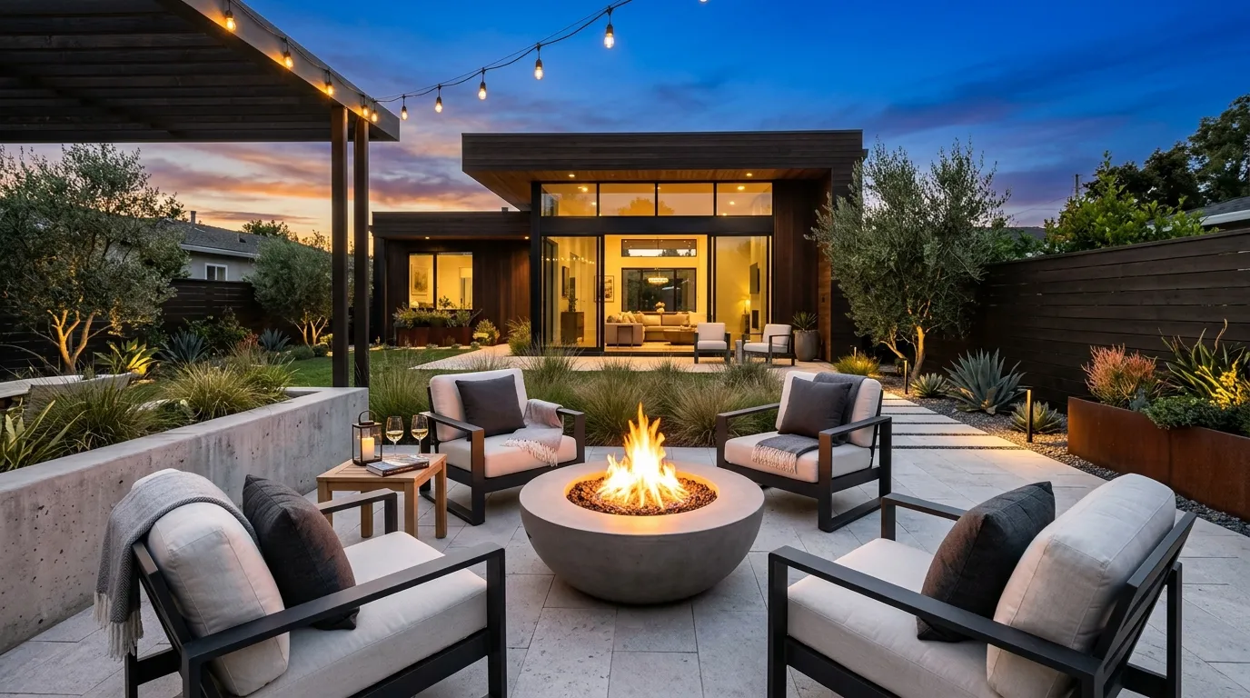 cozy fire pit ideas