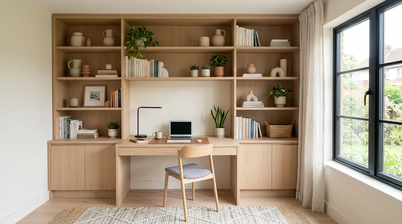 creative wall decor ideas Built-In Wall Shelves