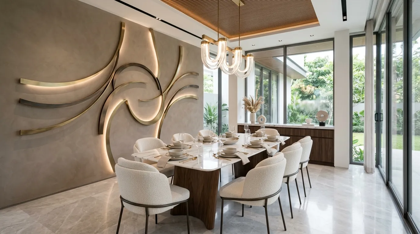 creative wall decor ideas Sculptural Wall Accents