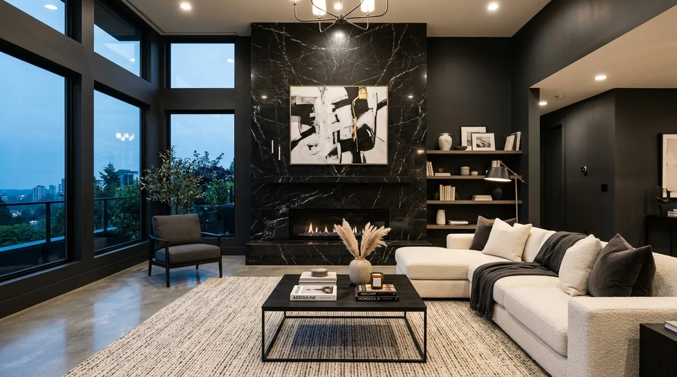 dark living room ideas
