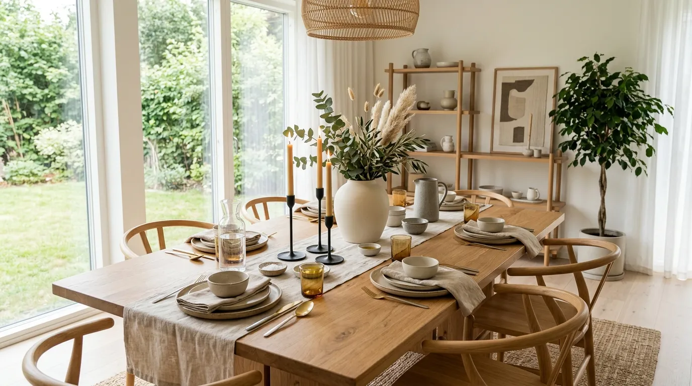 dining room ideas Layered Table Styling