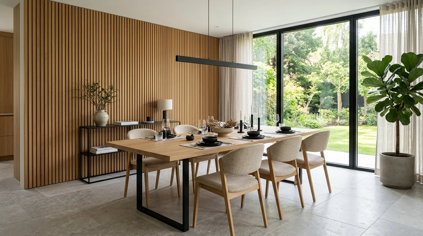 dining room ideas Textured Wall Panels