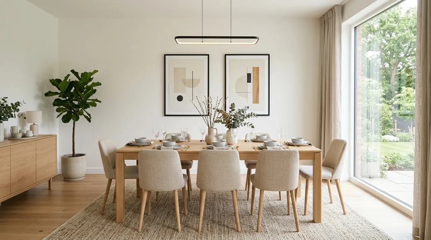 dining room wall decor ideas Minimalist Artwork Pair