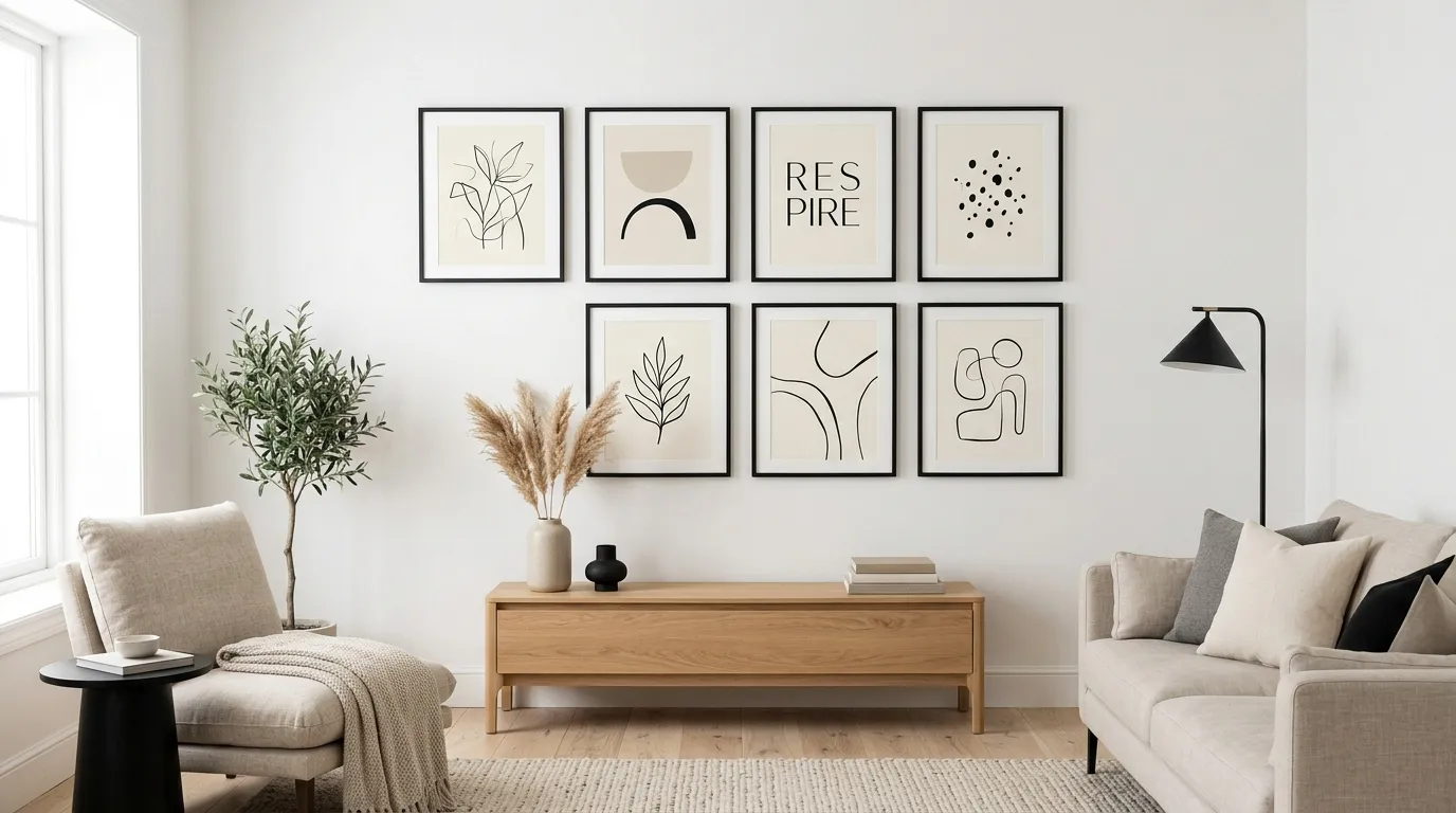 easy diy wall art ideas Floating Frame Gallery