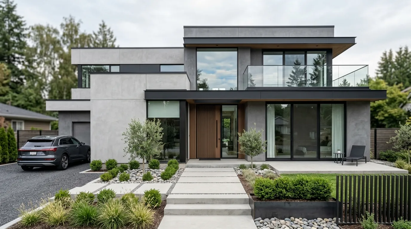 exterior house colors ideas Monochrome Exterior