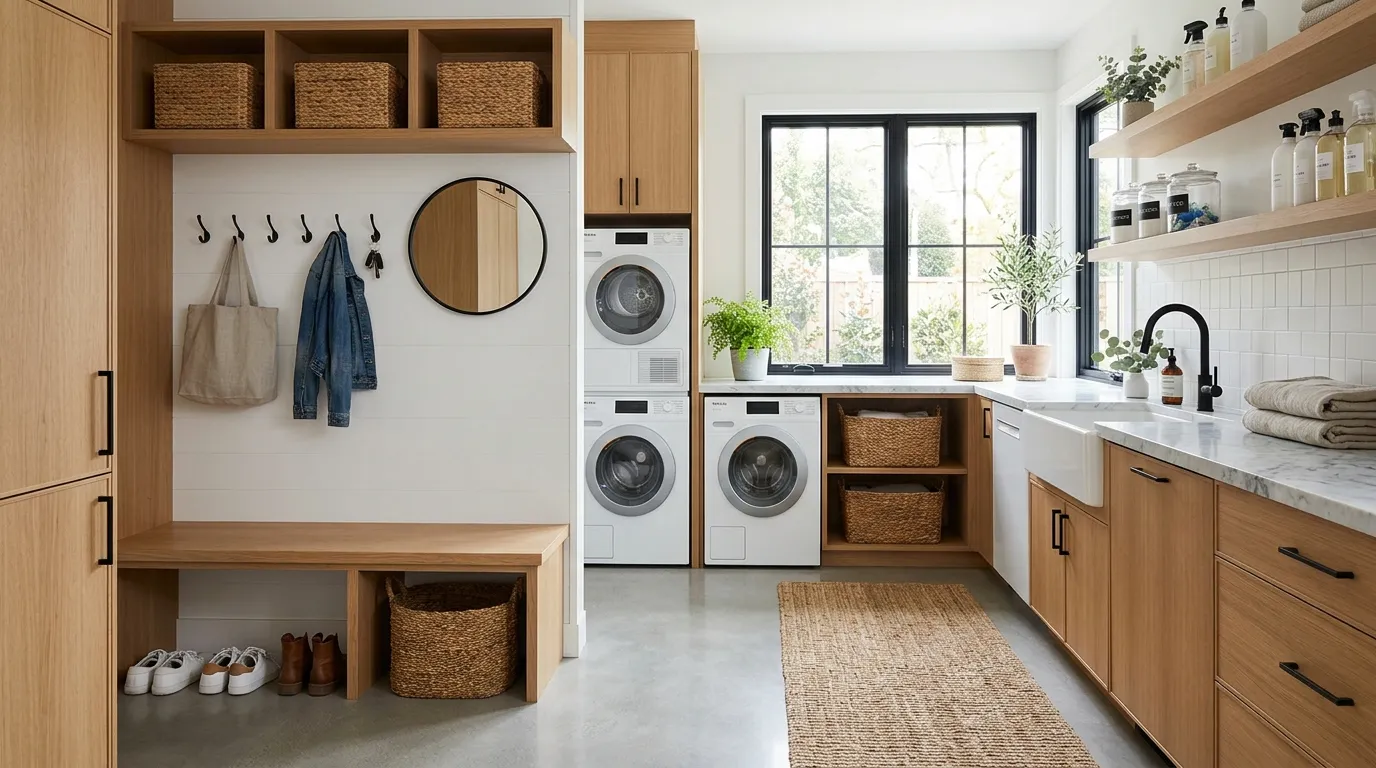 farmhouse laundry rooms