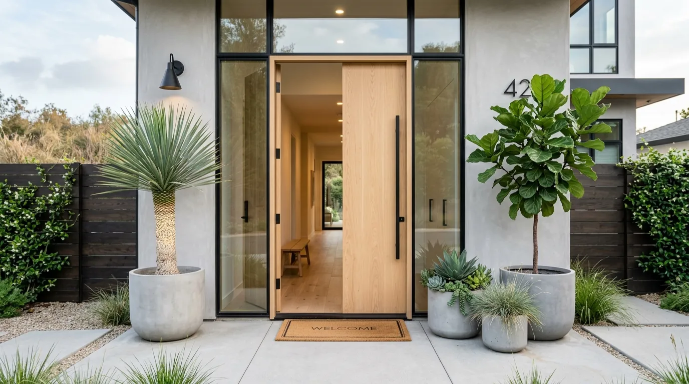 front door ideas entrance Minimal Planters