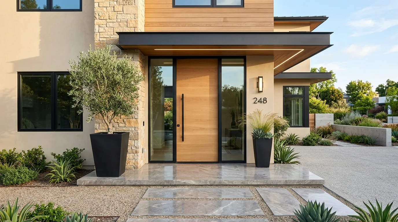front door ideas entrance Statement Doorway