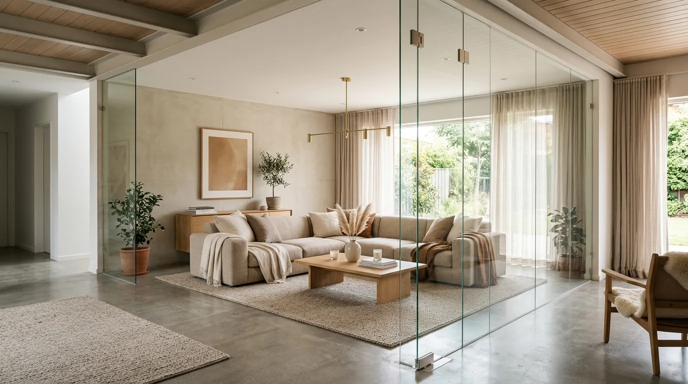 glass partition ideas Minimal Glass Screens
