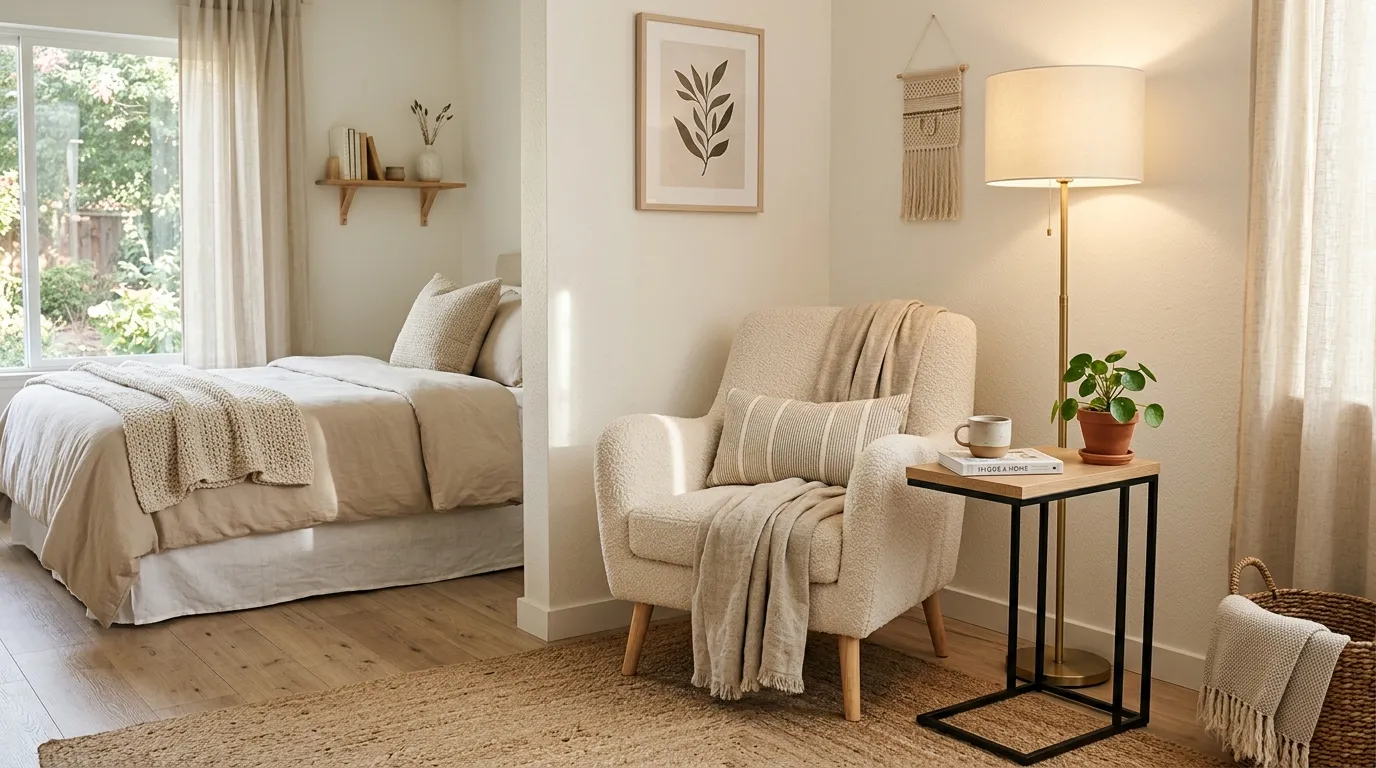 guest room decorating ideas on a budget Cozy Reading Corner