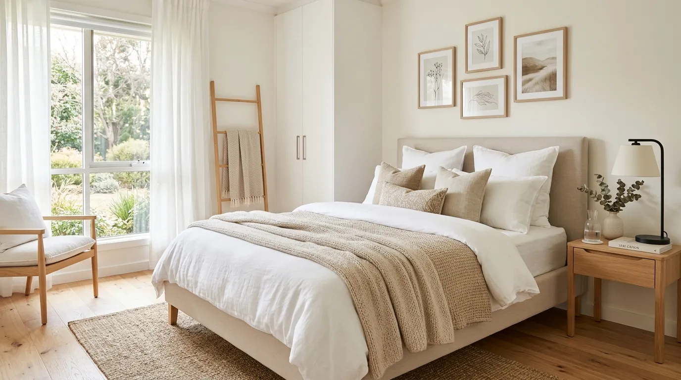 guest room decorating ideas on a budget Layered Bedding