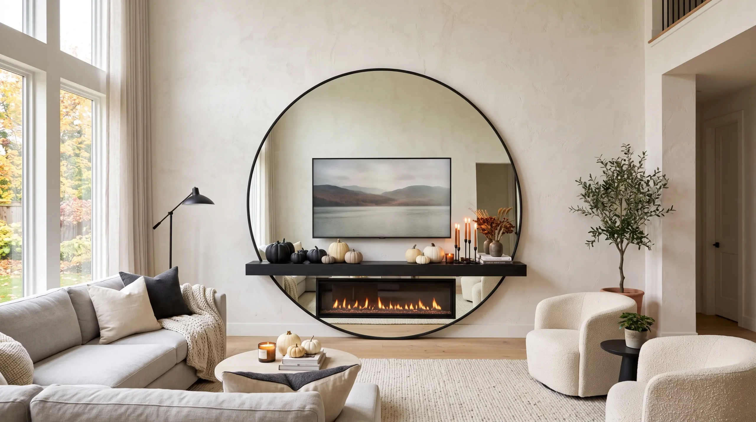 halloween mantle decor with tv Sculptural Ceramic Vases