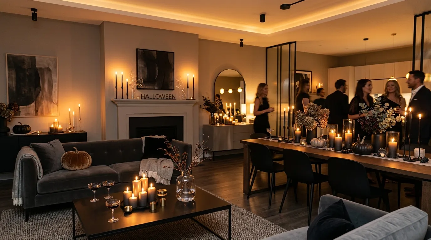 halloween party ideas Ambient Candle Glow