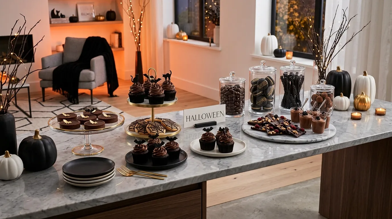 halloween party ideas Chic Dessert Display