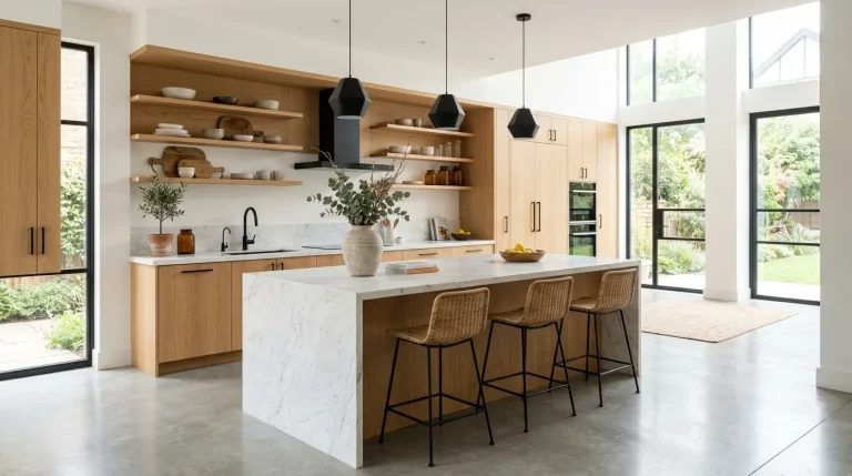 organic modern kitchen