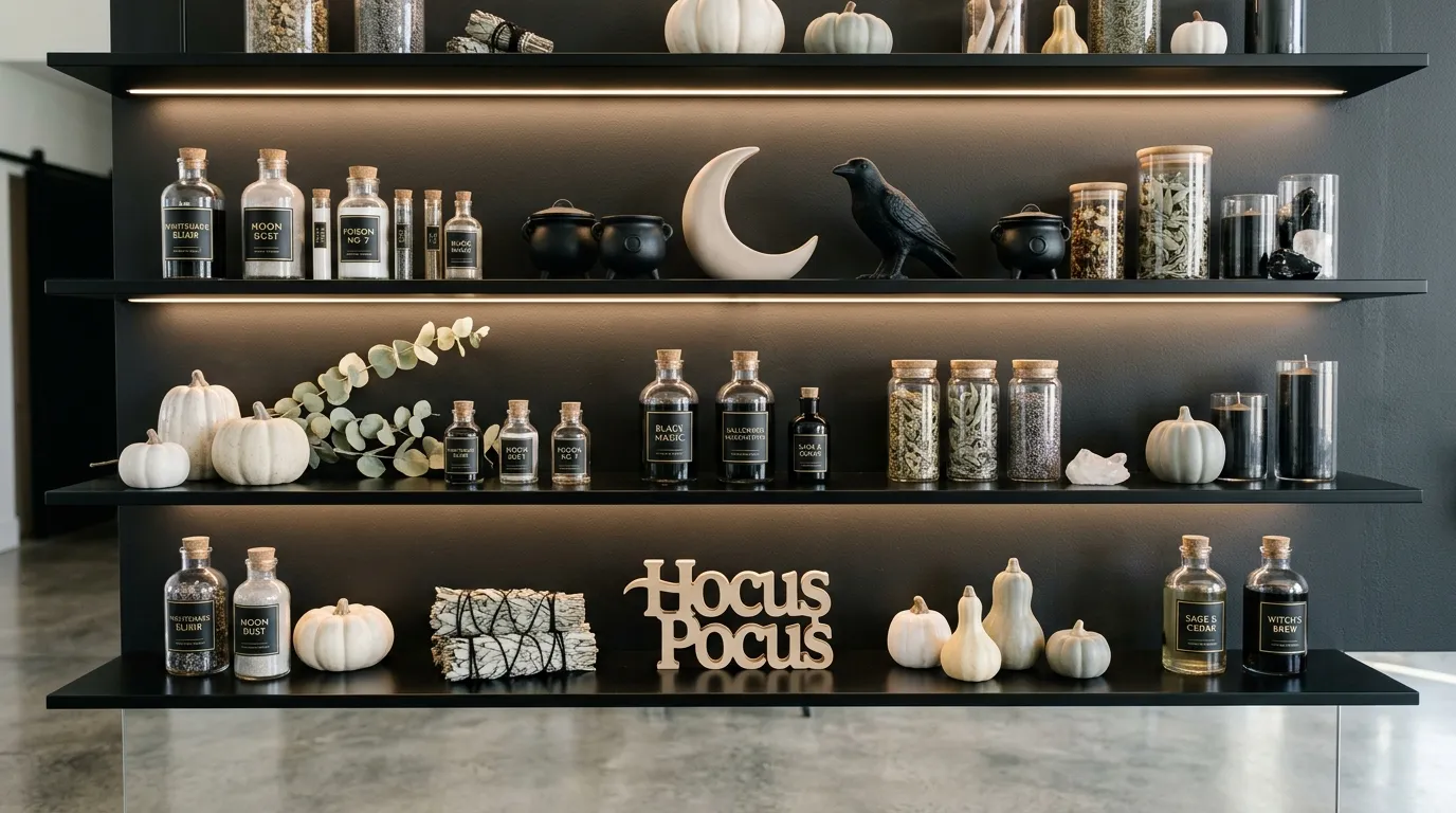 halloween party themes Contemporary Witch Corner