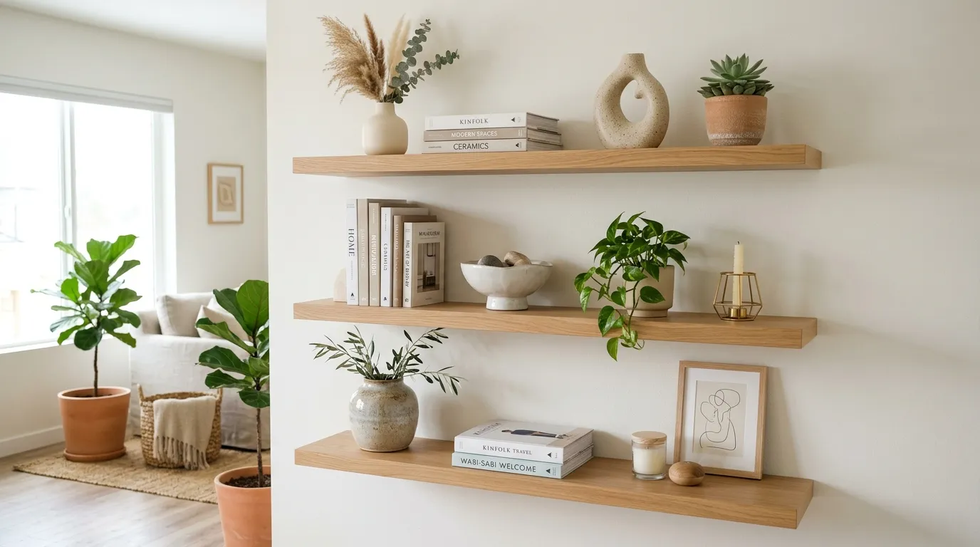 home decor diy Creative Shelf Styling