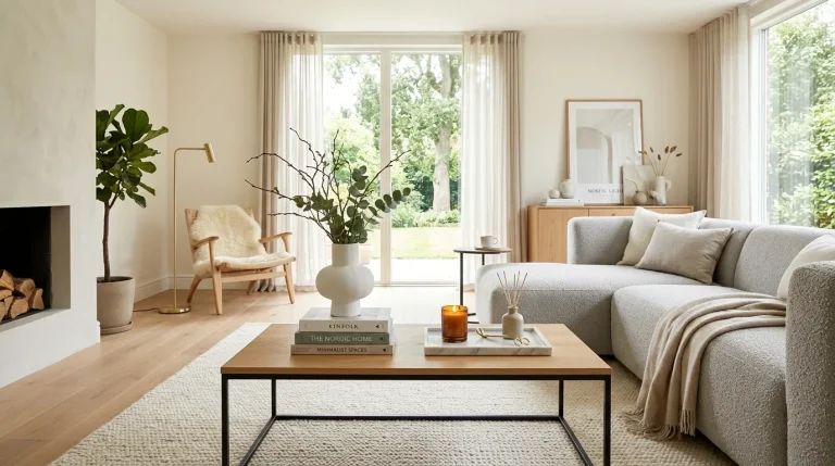 how to style a modern coffee table
