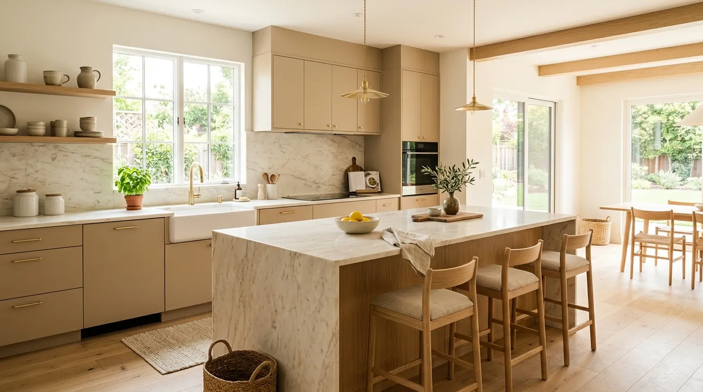kitchen inspiration Warm Neutral Palette