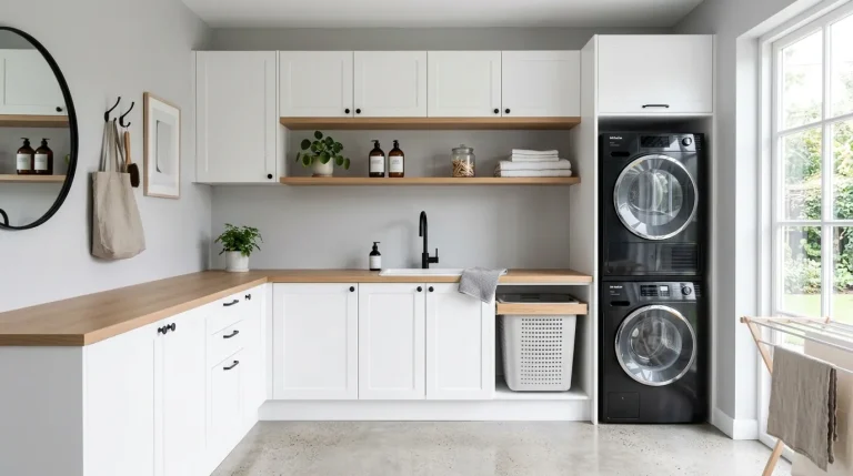Laundry Room Makeover on a Budget That Looks Surprisingly Luxe