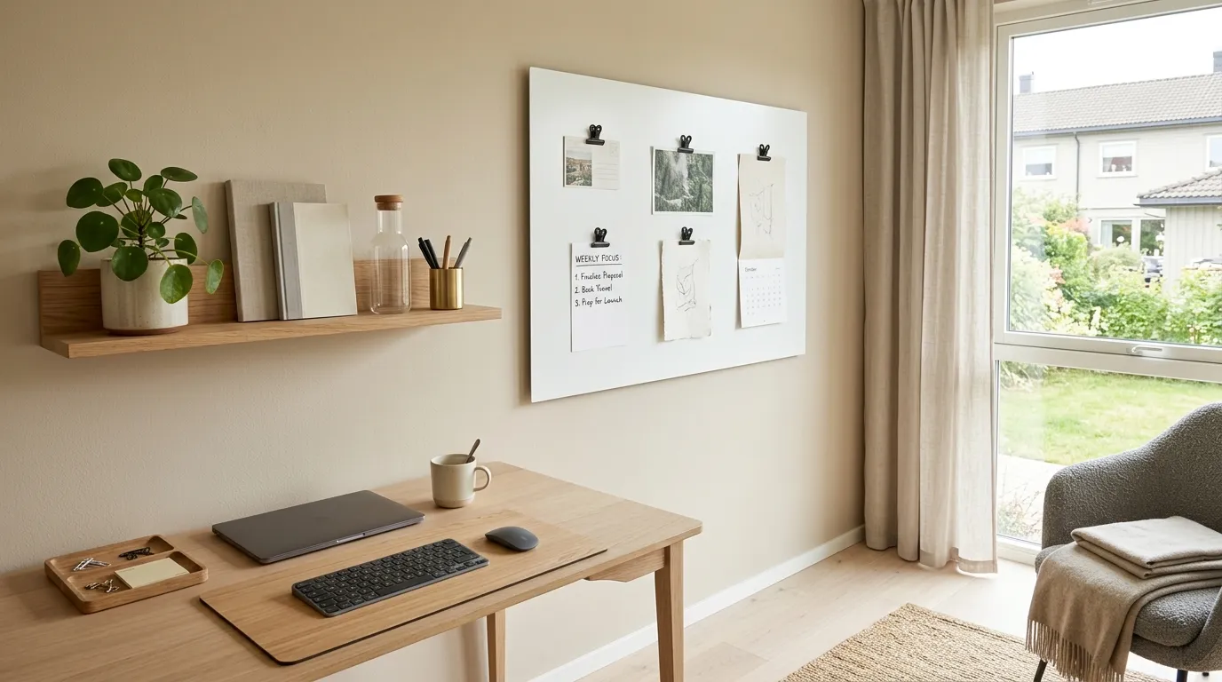 magnetic wall storage ideas Magnetic Memo Board