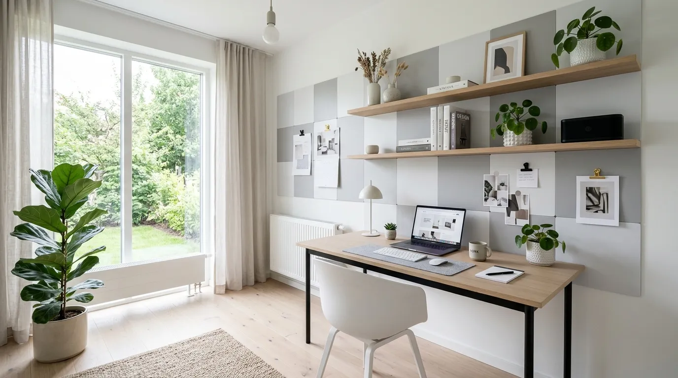 magnetic wall storage ideas Modular Magnet Tiles