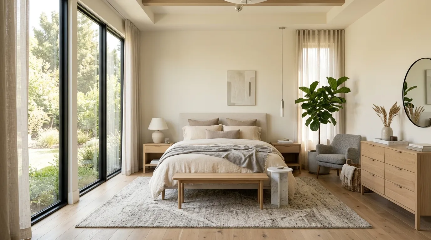 modern bedroom aesthetic ideas Neutral Color Palette