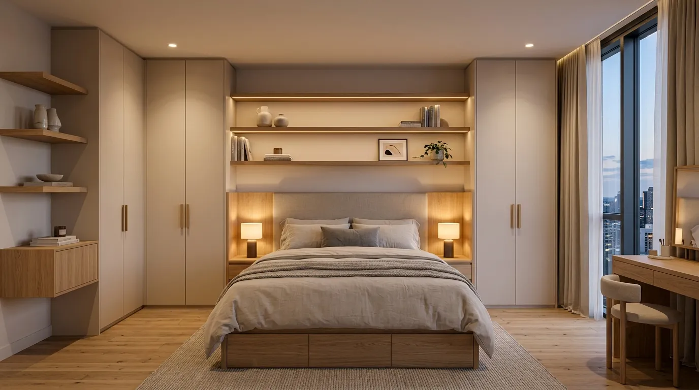 modern bedroom aesthetic
