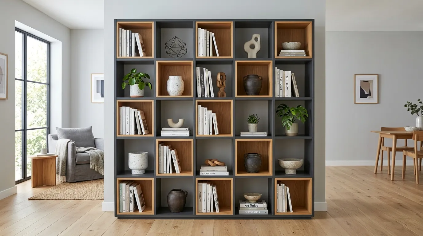 modern bookshelf ideas Open Cube Display