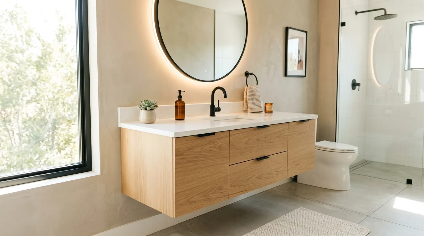 modern vanity ideas Floating Vanity Design