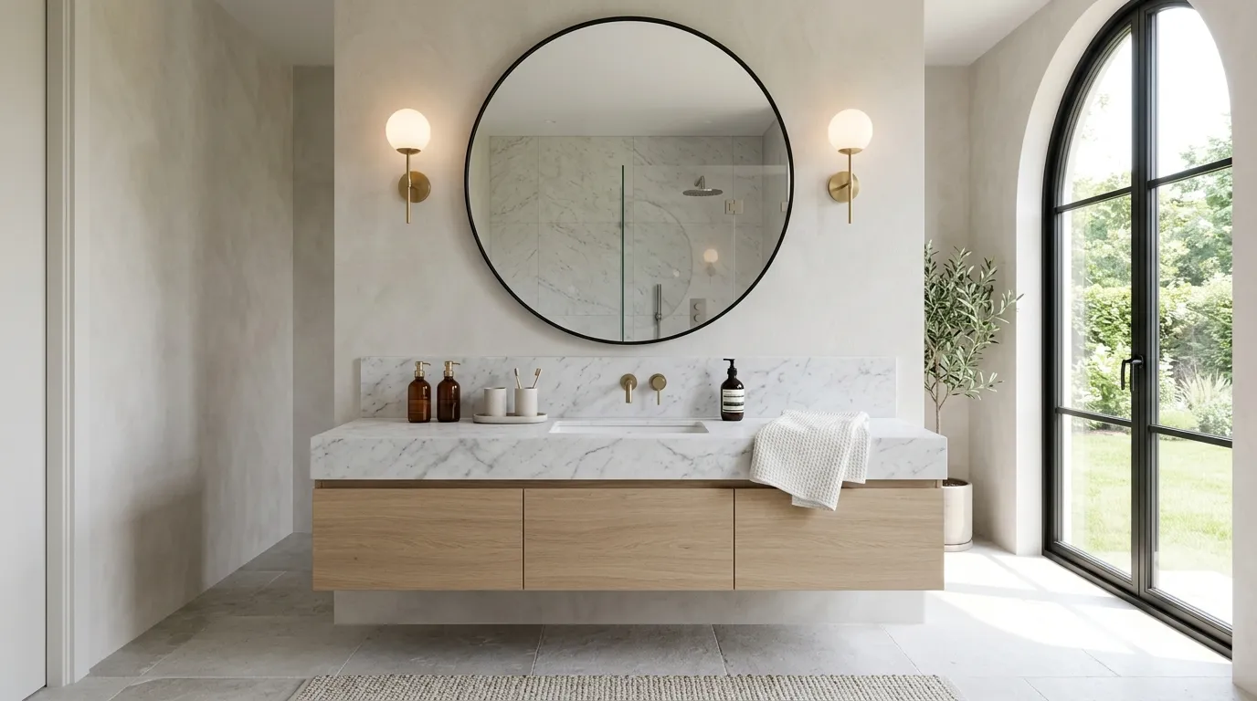 modern vanity ideas Statement Mirror